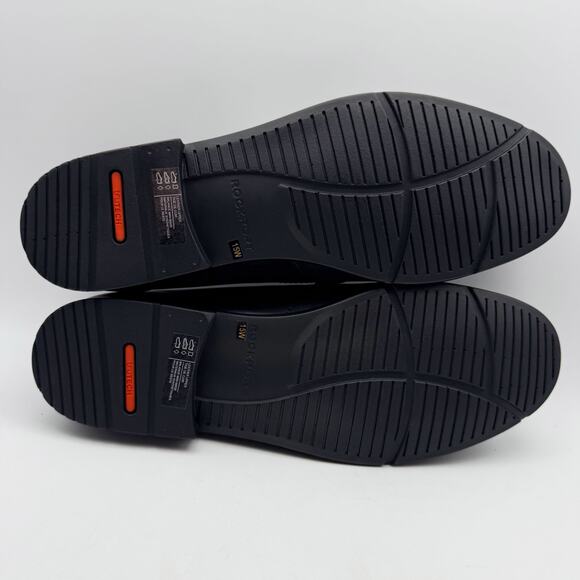 Rockport Mens Classic Lite Venetian Loafers US 15 Wide Black Leather NIB - Picture 12 of 13